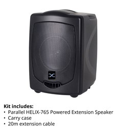 Parallel HELIX-765 Powered Speaker + Cover